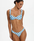 Bikini imprimé à pois pour femmes