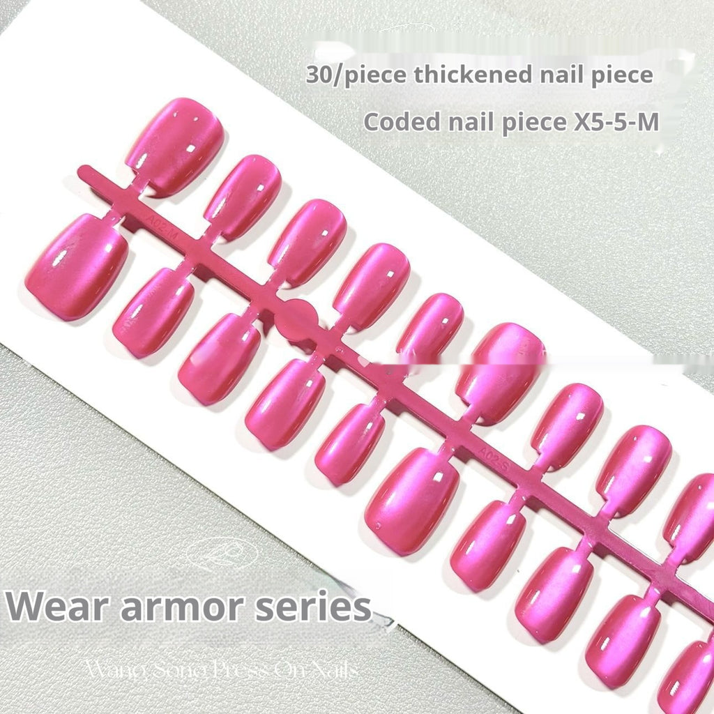 Couleur solide Chat Yeux 14 Dragon Fruits Ins Internet Célébrité pure veut porter l'armure