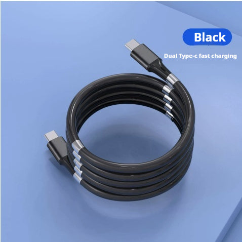 Cable de stockage de données de voyage magnétique portable Type-c