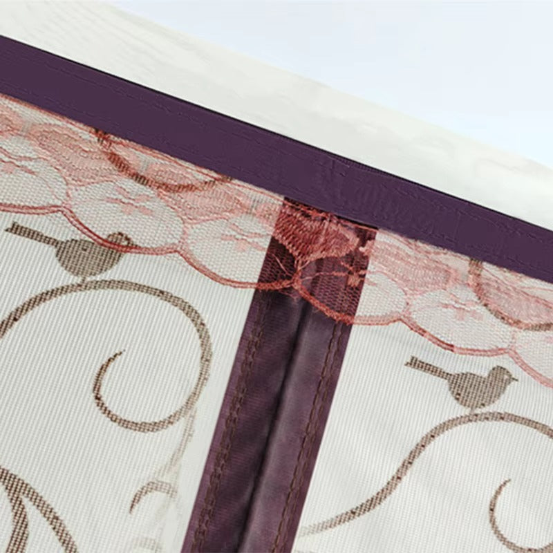 Porte d'écran magnétique 1PC - Fait avec la fibre de polyester verrouillée 3D design à motif