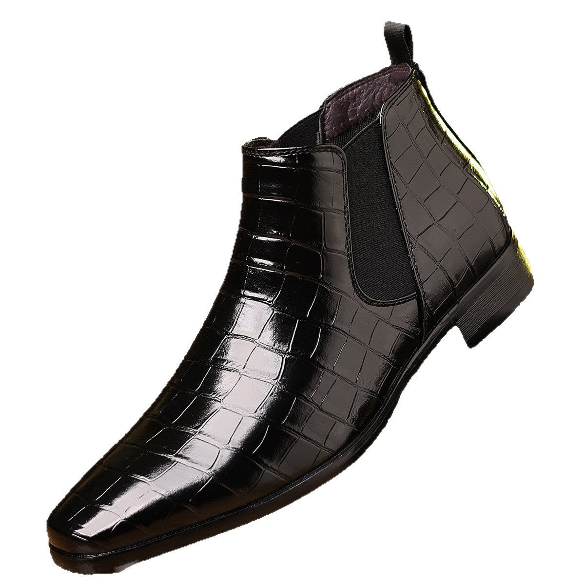 Chaussures en cuir élégantes haut de gamme pour hommes