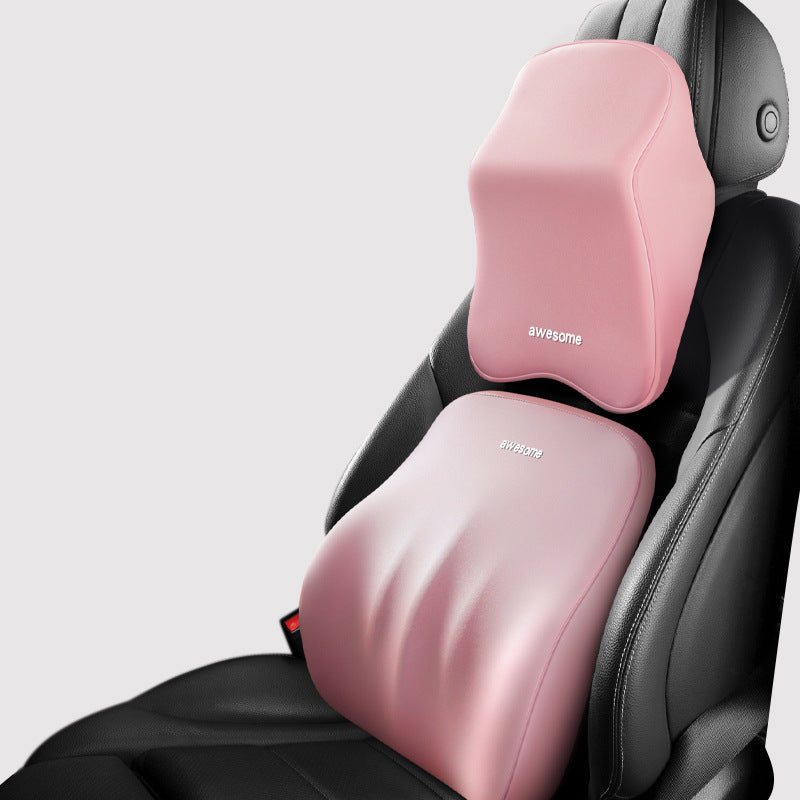 Car Interior Supplies Memory Foam Lumbar Pillow