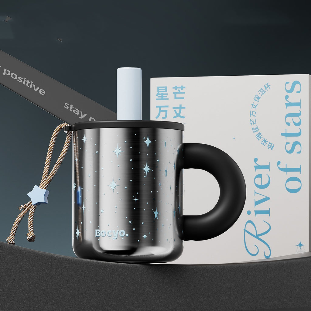 Café et tasse de thé en acier inoxydable