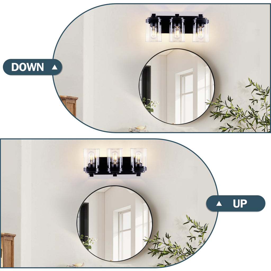 3-Light Bathroom Vanity Light