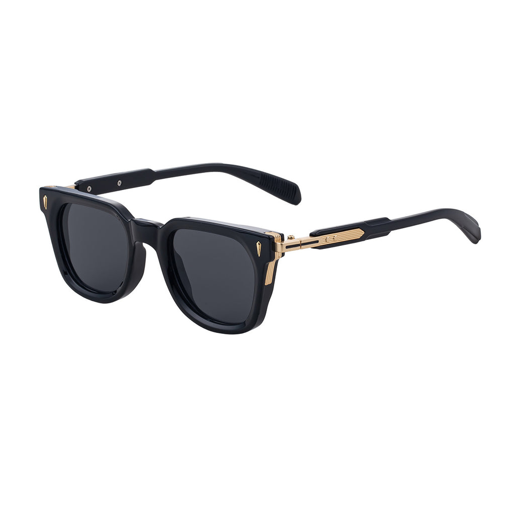 Lunettes de soleil européennes et américaines Fashion Square Frame