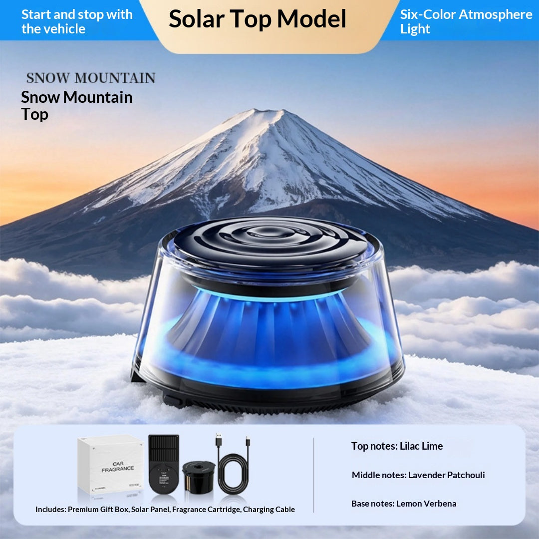 Vaporisateur automatique d'aromathérapie sur voiture de montagne