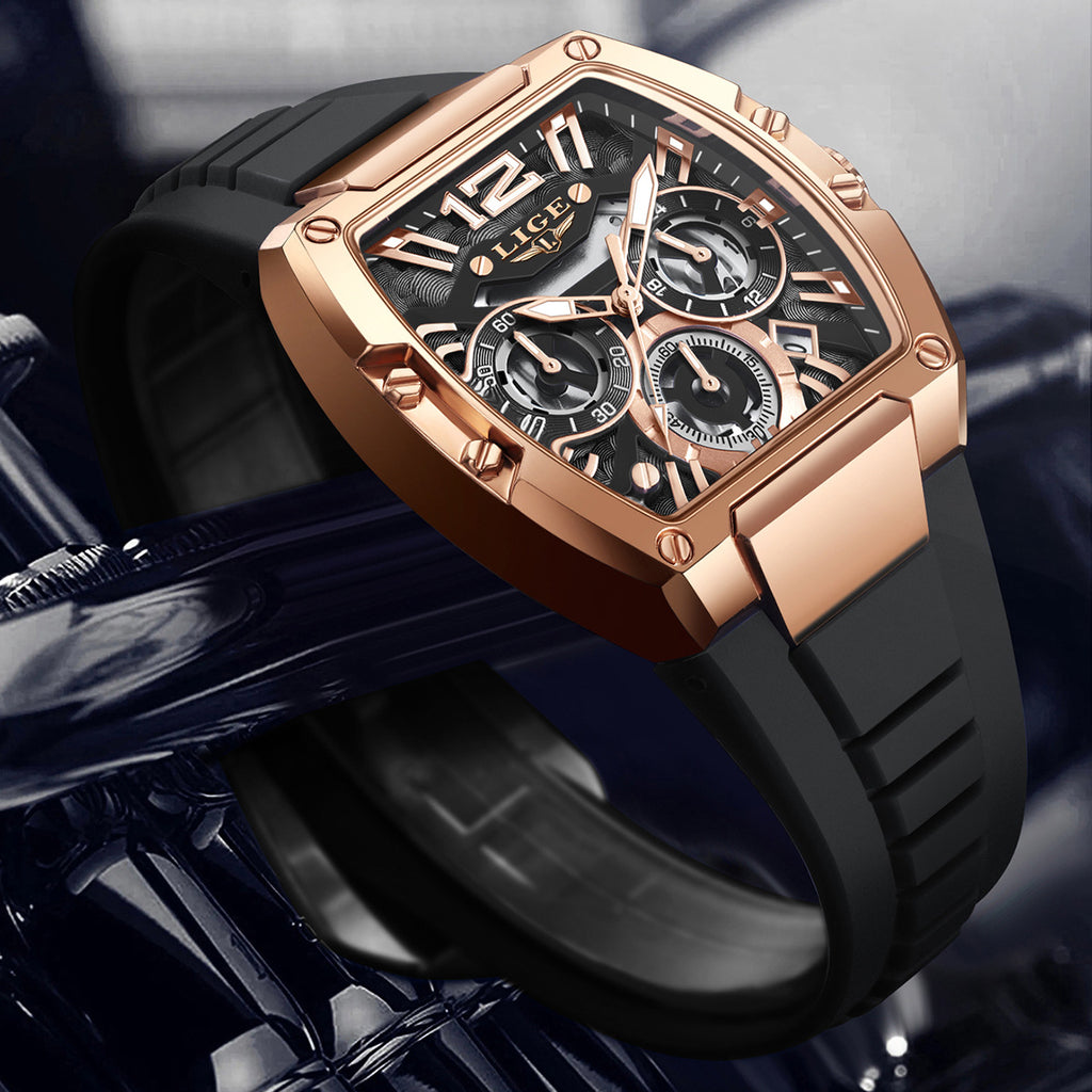 Sports Watch Multifonctionnel Waterproof Calendrier lumineux