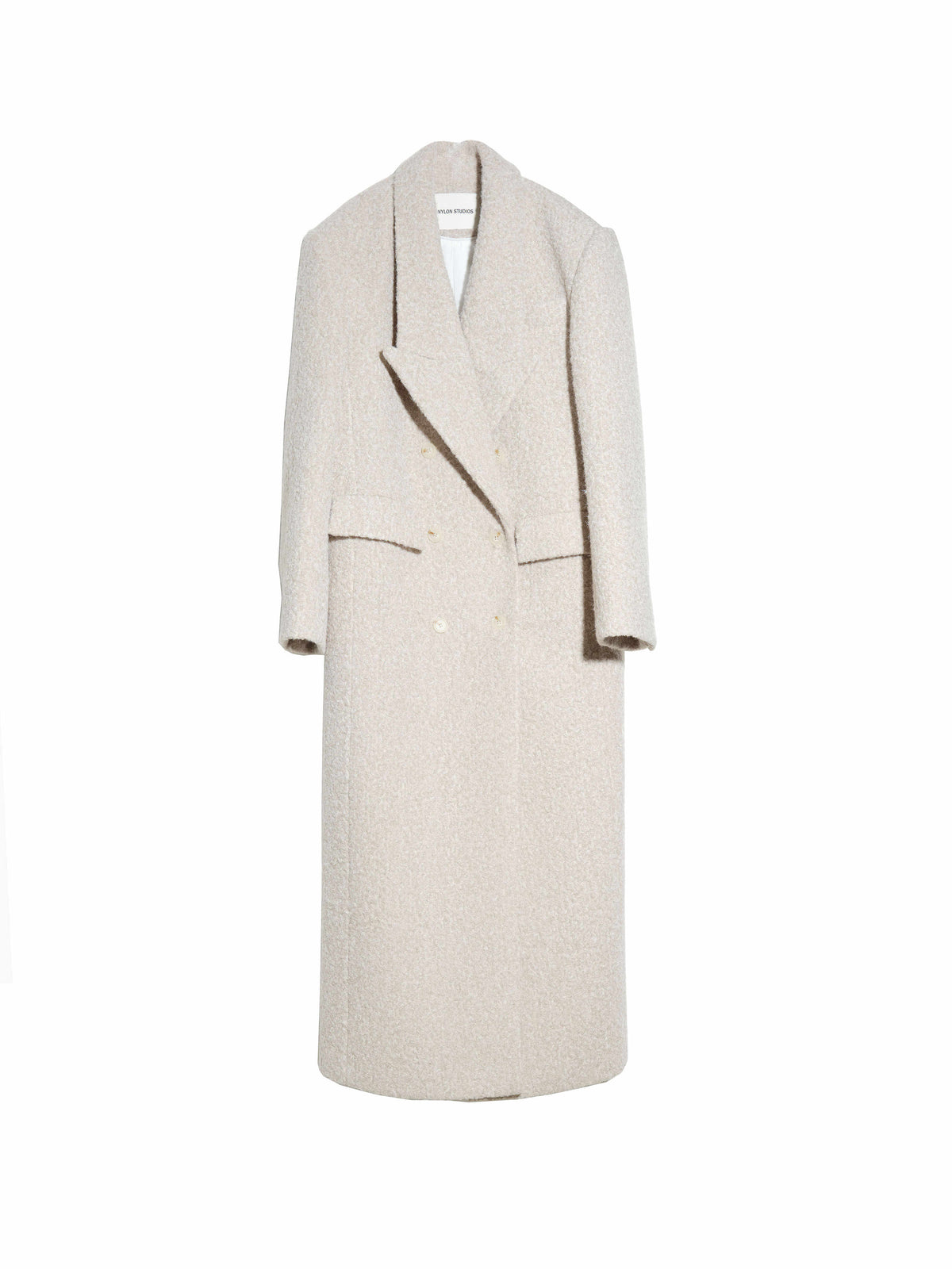 Woolen Super-long Coat Femme