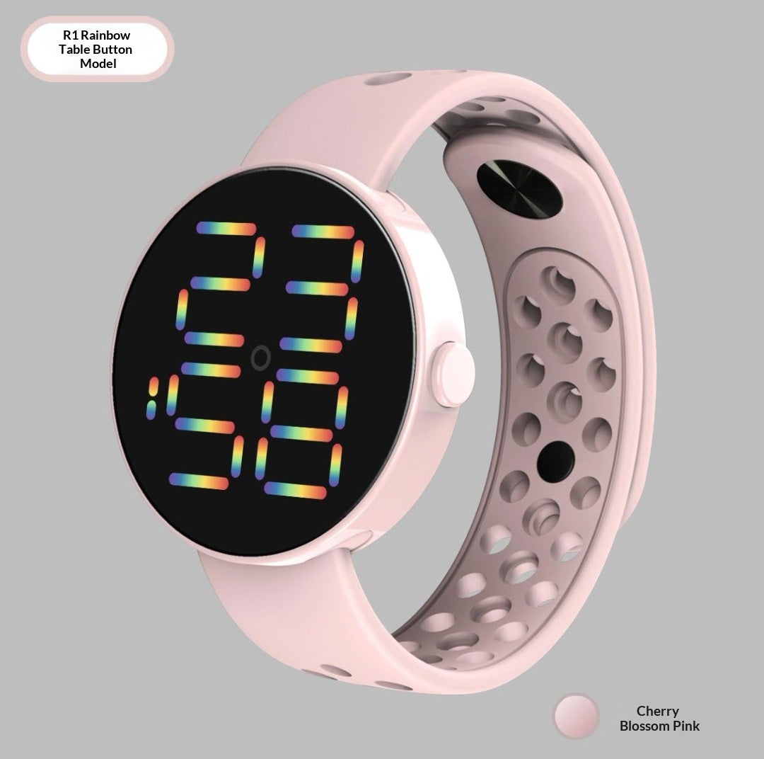 Mode Digital Sports Montre électronique LED