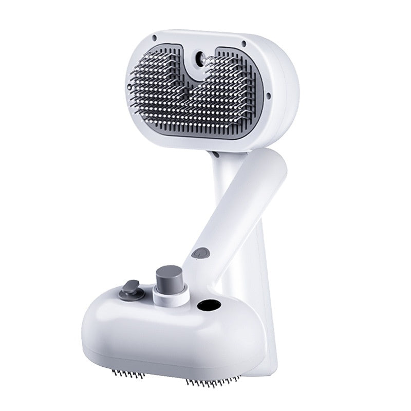 Peigne de pulvérisation pour animaux de compagnie Outil pour nettoyer et masser la fourrure de chat et de chien