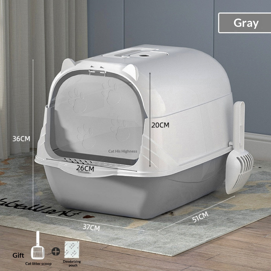 Boîte à litière pour chats extra-large