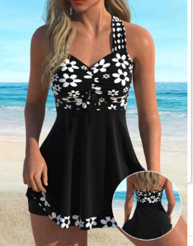 Ensemble séparé de bikini avec des paillettes pour ressorts
