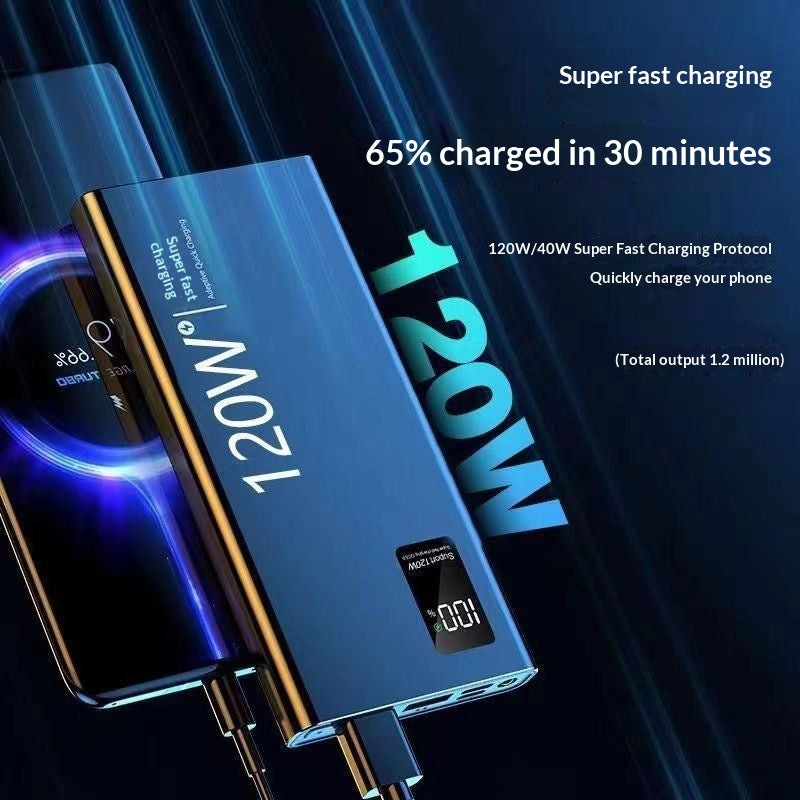 Batterie Lithium ultra-mince haute capacité Banque d'énergie portable
