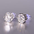 S925 Sterling Silver 4-Strand Moissanite Earrings