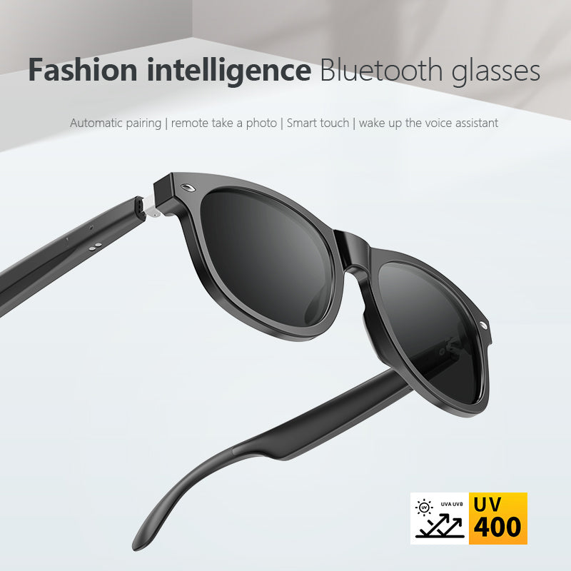 Lunettes de soleil intelligentes Lunettes Bluetooth intelligentes AI Smart Wearable à bas prix Étape dans le monde