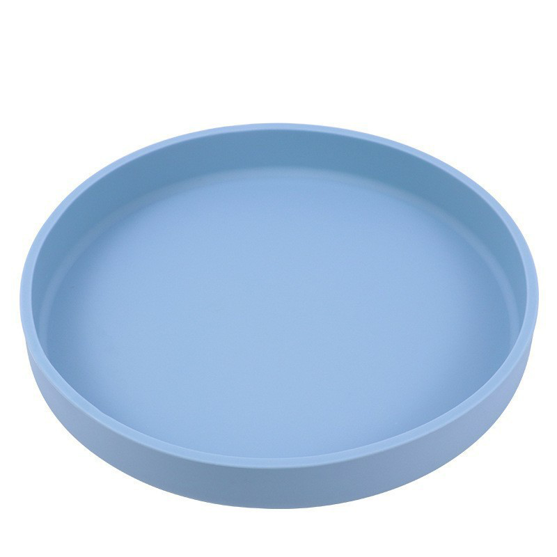 Silicone Cat Food Bowl Plats peu profonds Large Cats Bowls Kitty Plates Relief Whisker Fatigue