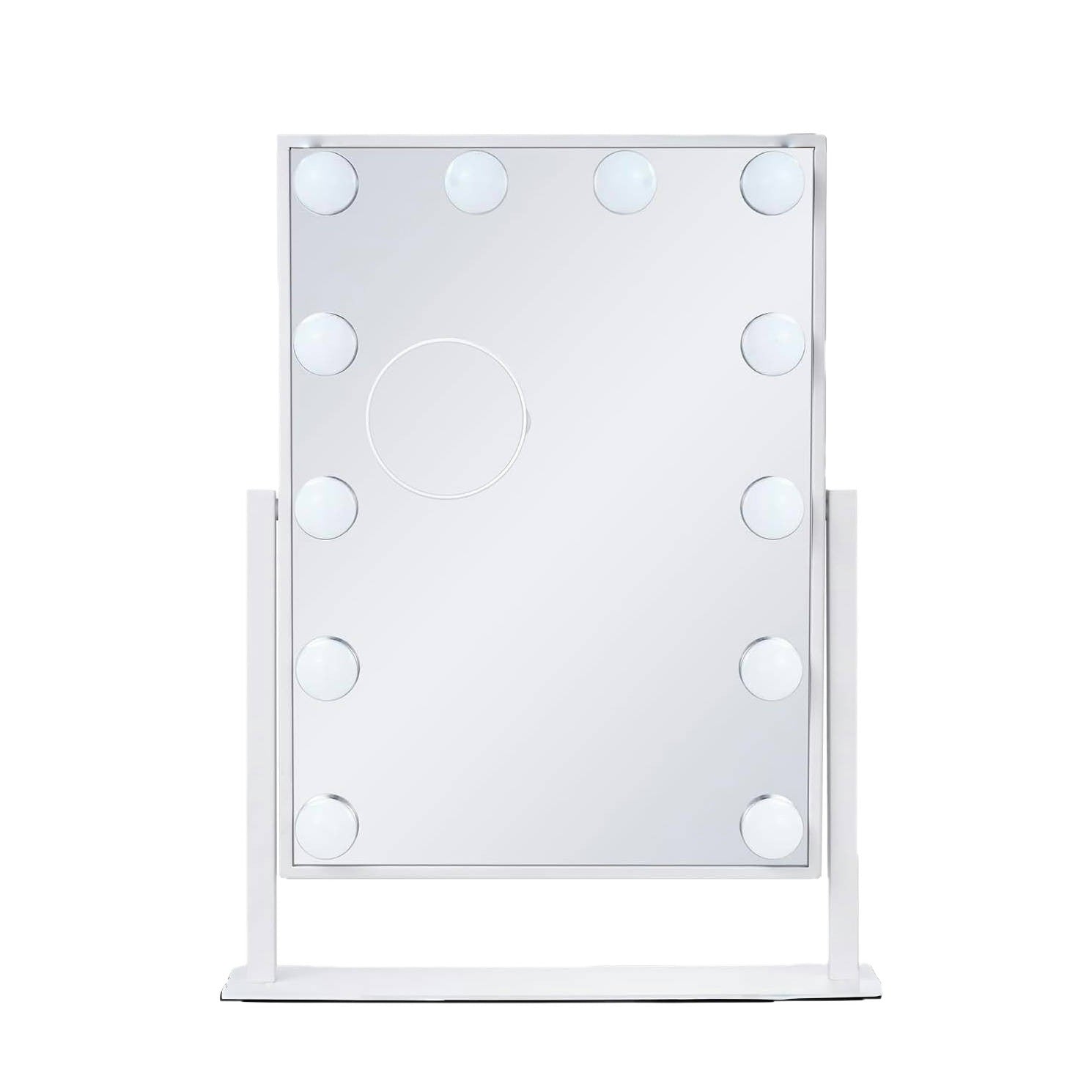 Smart maquillage miroir bureau avec ampoule remplissage de la lumière