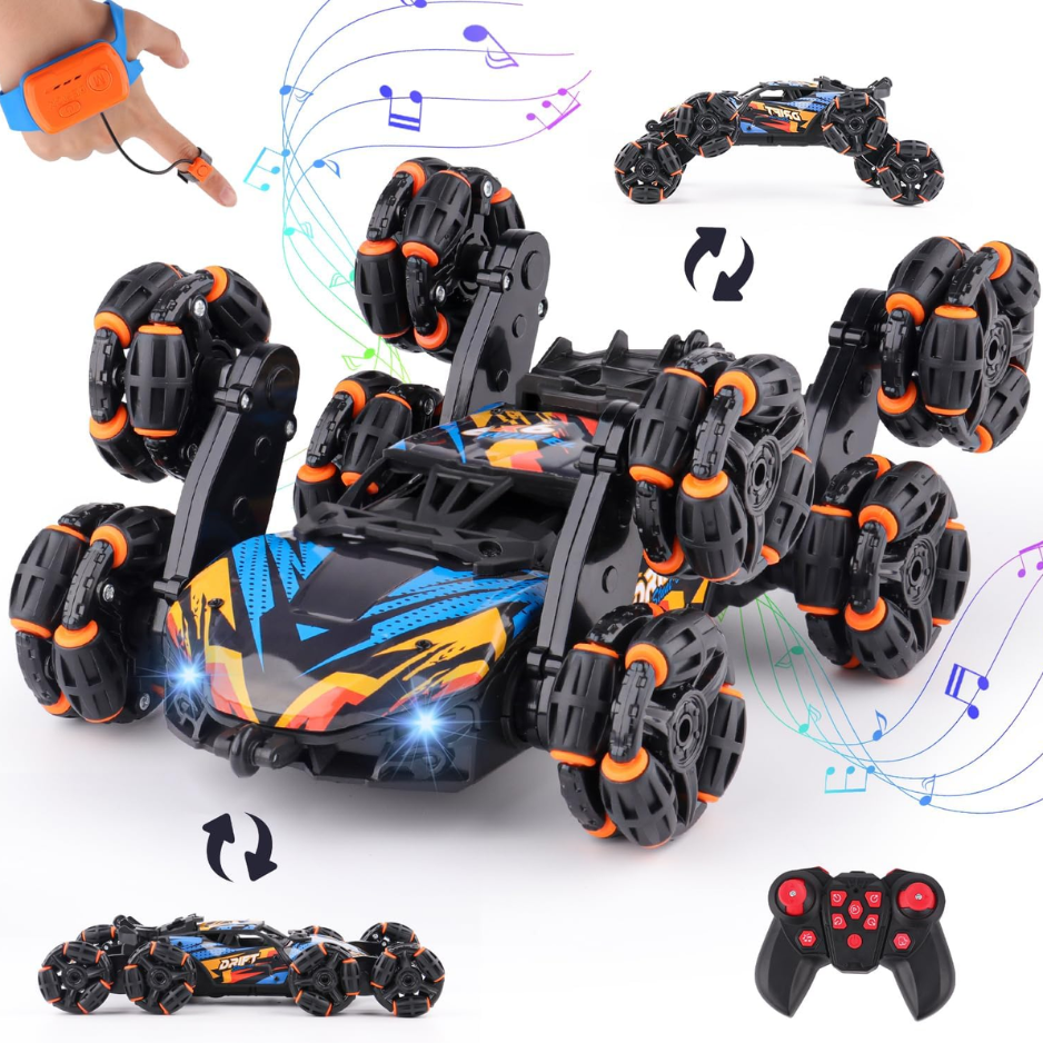 Cool 8 roues mains contrôlés Rc Stunt Car Jouets