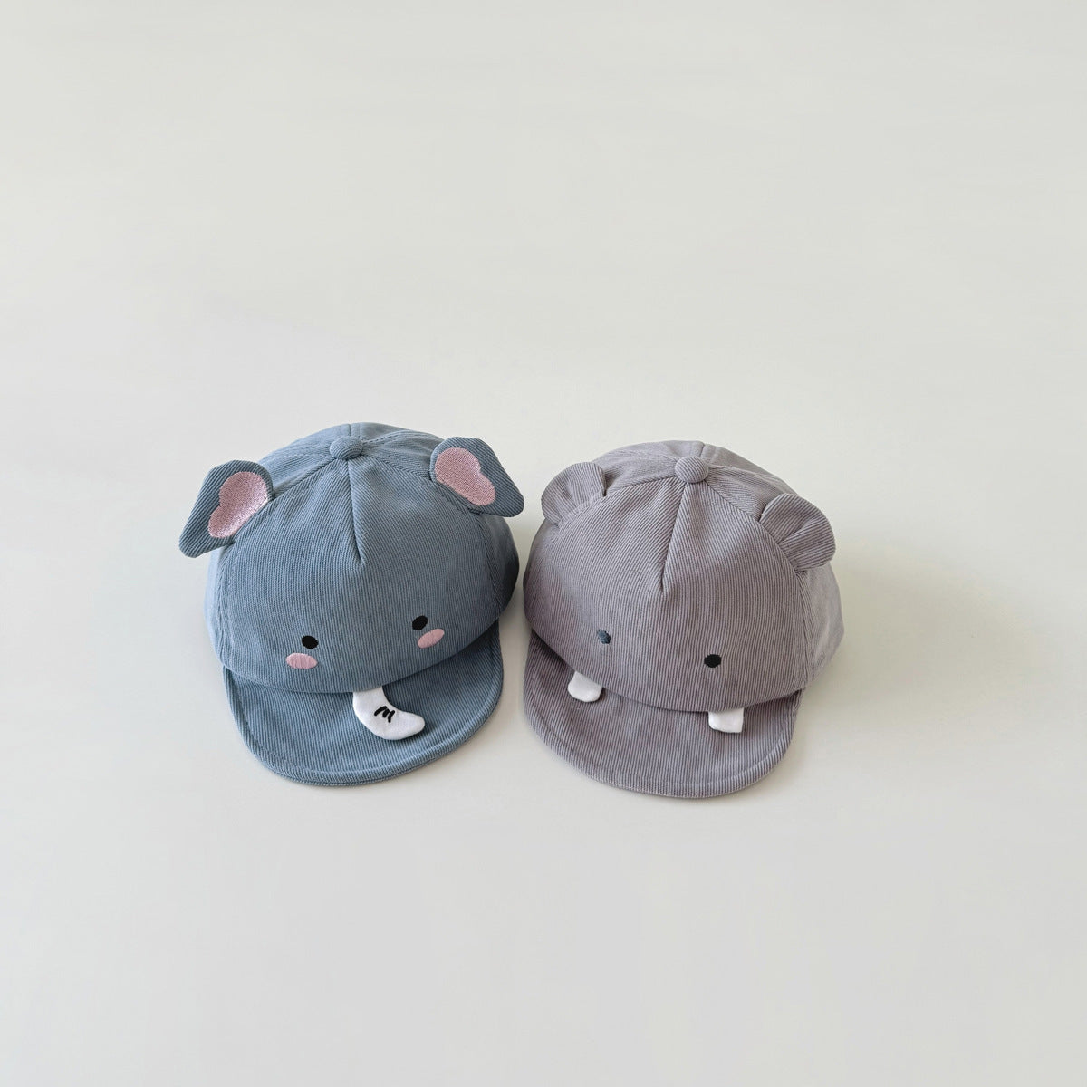 Chapeau de snapback d'animaux de dessin animé souple pour bébés garçons et filles