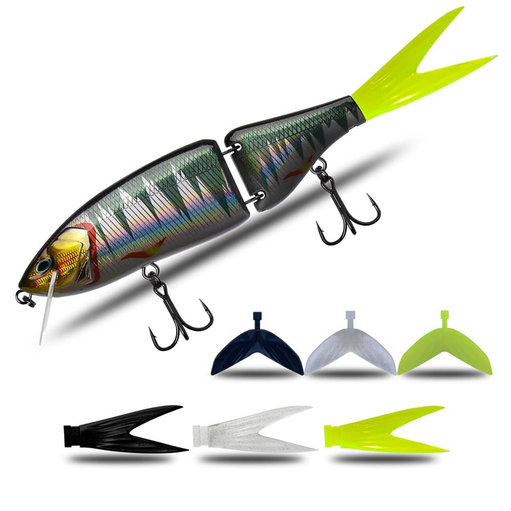 Luya flottant plusieurs sections Baignade Bait Brut Bait Hard Bait Basse Bâton de chien
