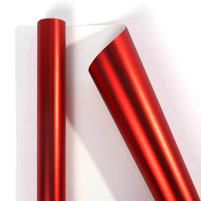 Cadeau de Noël et cadeau d'anniversaire Papier enduit d'aluminium décoratif