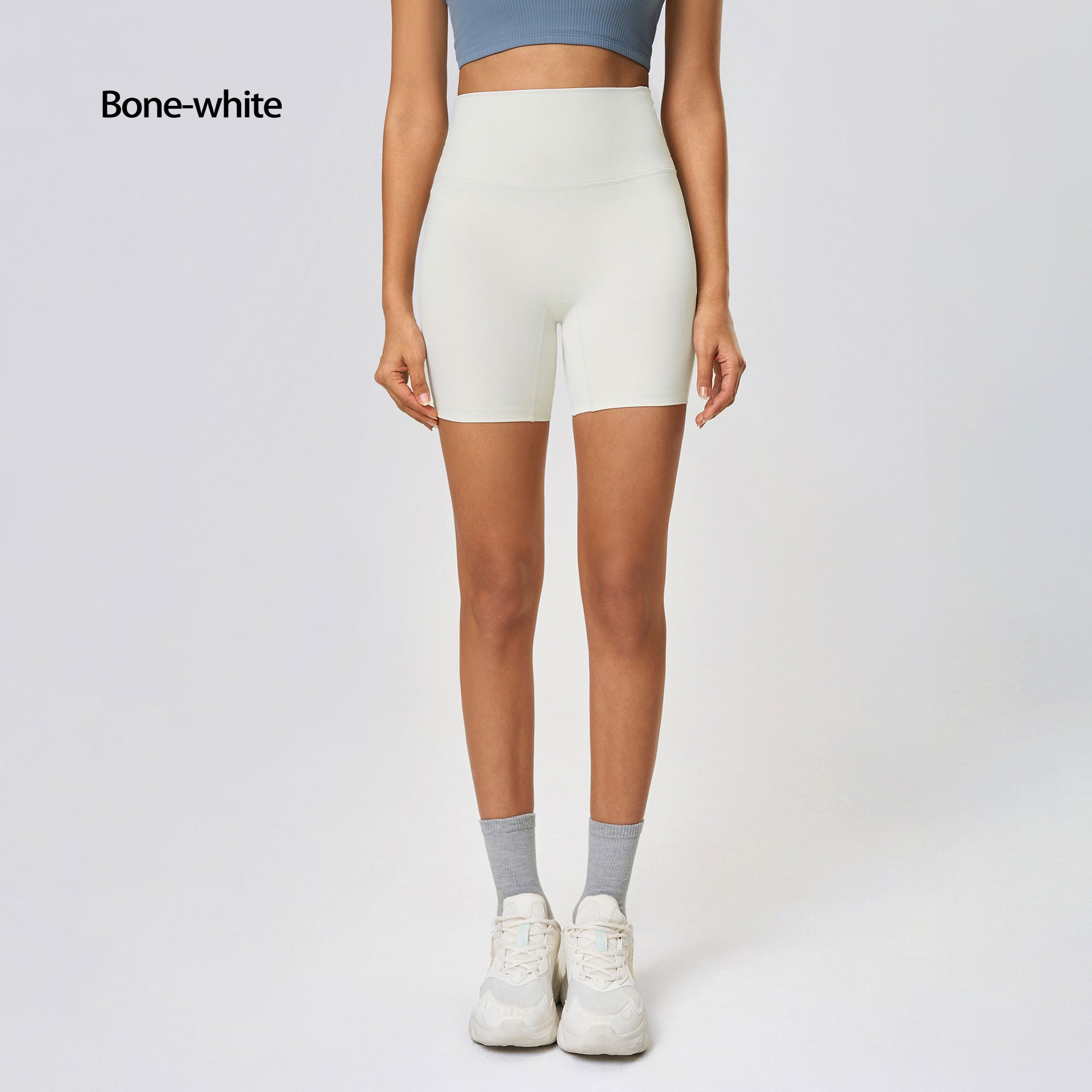 Pantalon de yoga élastique nu