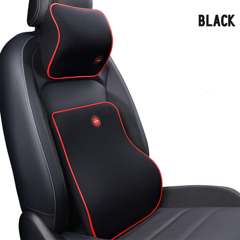 Car Armrest Neck Protector Backrest Car Seat Lumbar Pillow Memory Foam Pillow