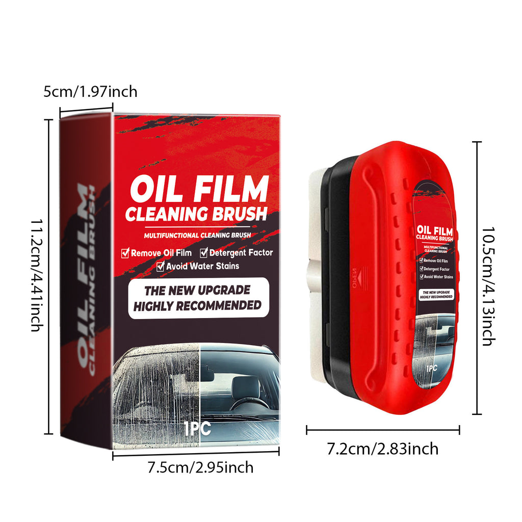 Brosse de nettoyage de film d'huile automobile