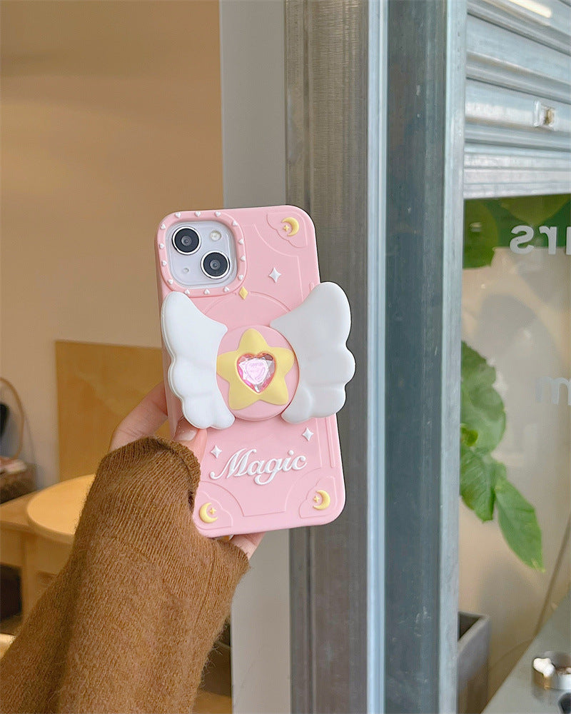 Silicone Phone Case Mignon Angel Wings
