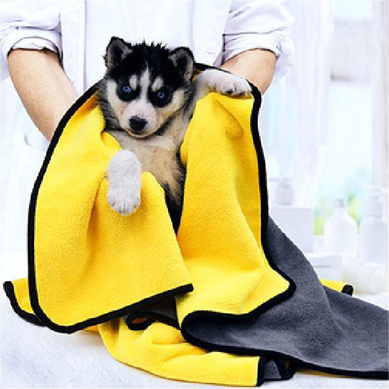 Serviette de bain de bain de taille Pet Plus