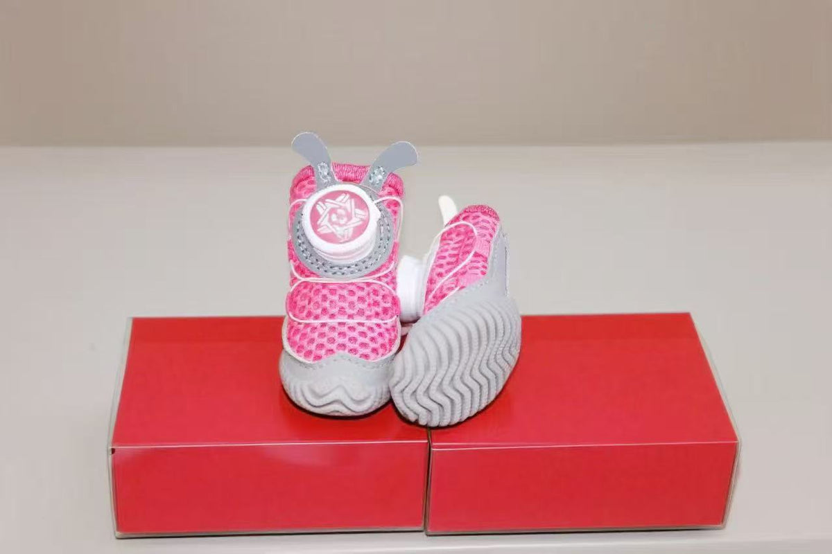 Chaussures pour animaux de compagnie, tissu Mesh, bouton rotatif, petits chiens