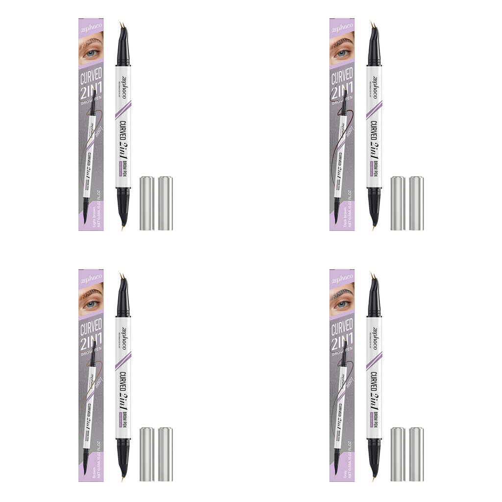 Crayon à sourcils étanche à double extrémité