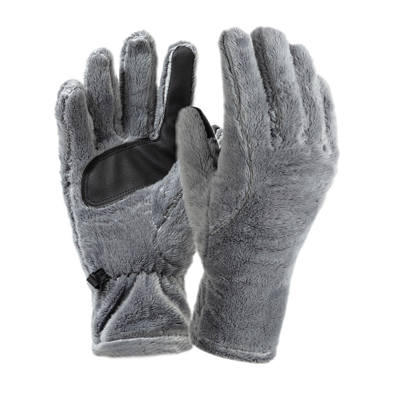 Gants d'écran tactile Hiver Windproof Plus Velvet Gants chauds Ski Outdoor Cycling Gants Ma