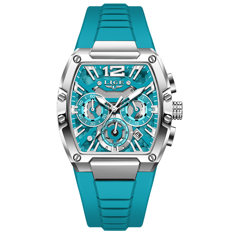 Sports Watch Multifonctionnel Waterproof Calendrier lumineux