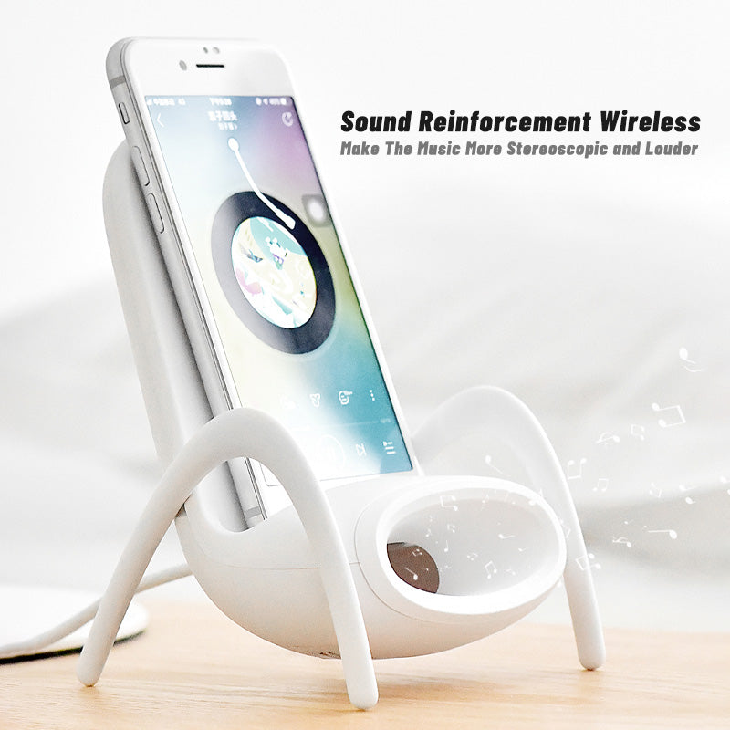Chargeur sans fil rapide Kawaii Support de téléphone Bureau Support mignon Amplified Multiple Safe Stand