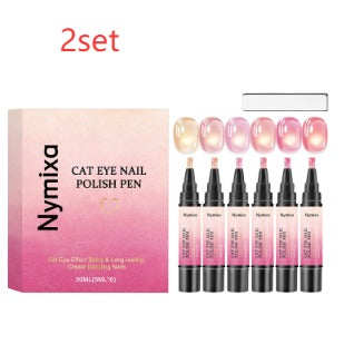 Set de stylos à ongles de gel polyvalents facile à appliquer