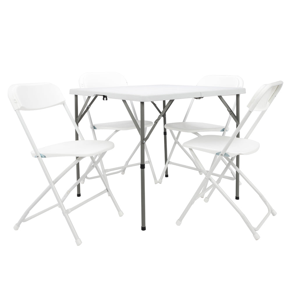 Table carrée pliable de 34 pouces