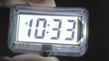 Motorcycle Car Electronic Clock Mini Thermomètre extérieur étanche
