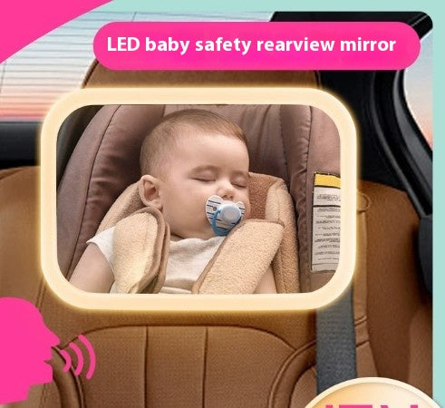 Voice Wake-up voiture rétroviseur miroir de sécurité pour enfants CAR
