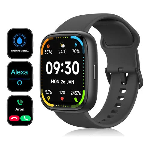 Femmes Smartwatch soutient la surveillance de la fréquence cardiaque et de la pression artérielle