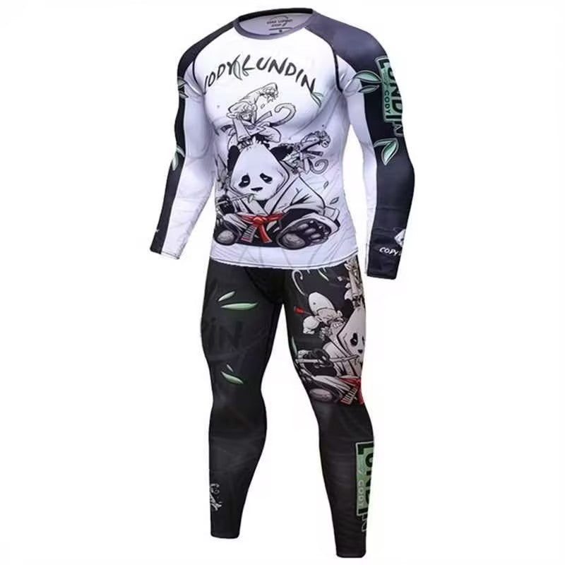 Fitness Anti porter des vêtements de fitness à manches longues