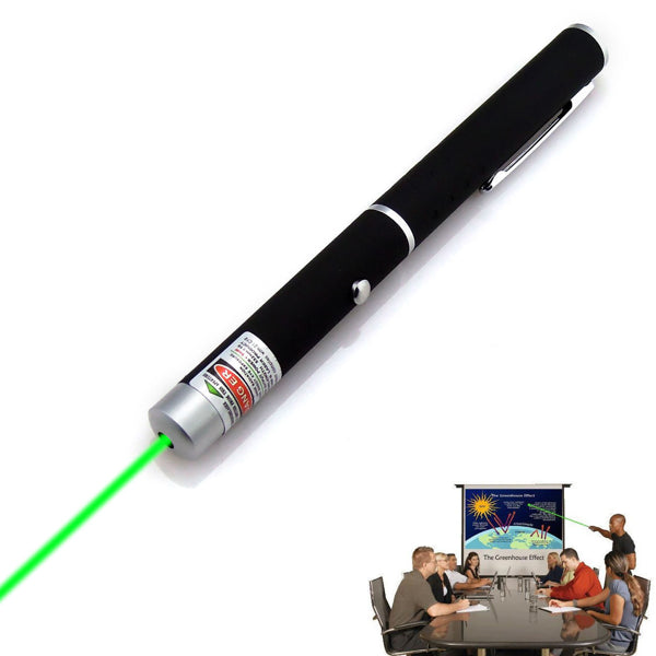 5 PCS Petit stylo pointeur laser 532nm Feu vert faisceau visible 1mW pour la conférence Presentati