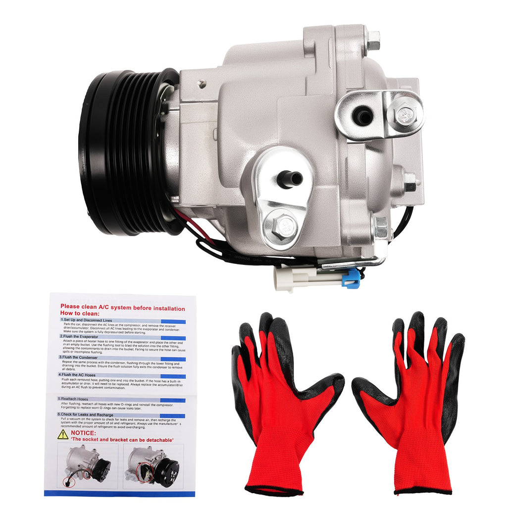 Compresseur AC avec embrayage 1x CO29167C Convient Chevrolet -Sonic 2013-2018 L4 1.6L 1.8L