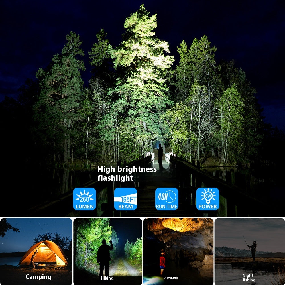 Outdoor Waterproof Portable Power Supply Emergency LED