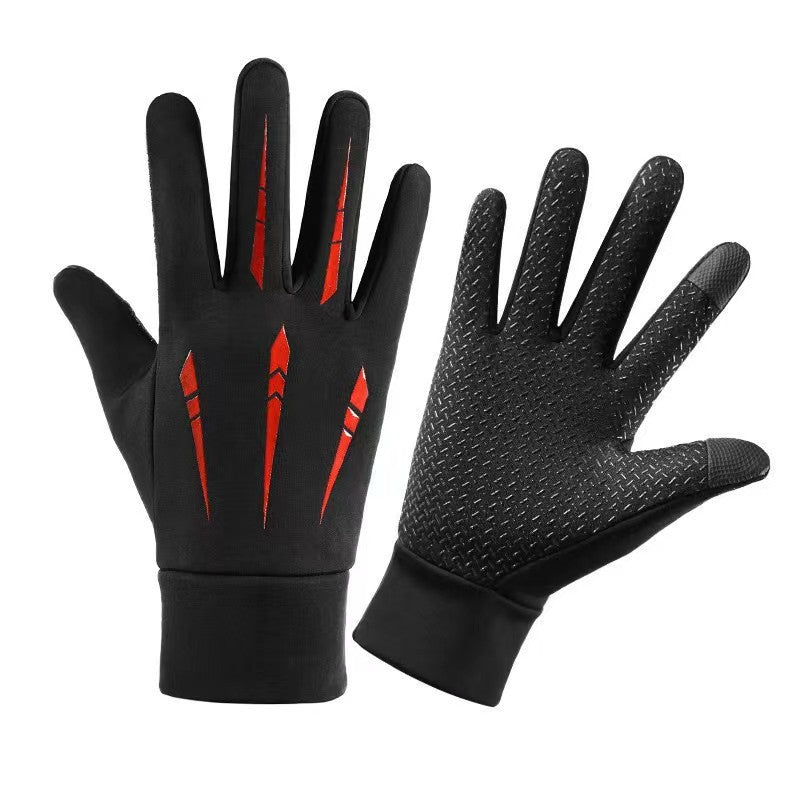 Gants chauds au doigt plein d'hommes imperméable à l'eau