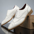 Chaussures décontractées en dentelle de style britannique pour hommes