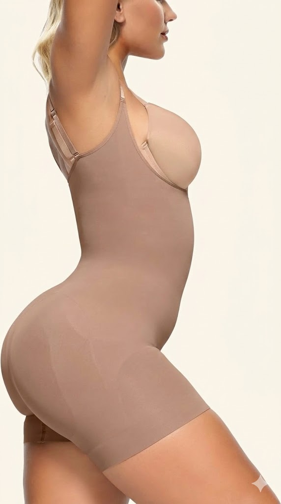 Open Bust Shapewear Tummy Control bodys for Women Seamless Compression High Waisted Bo