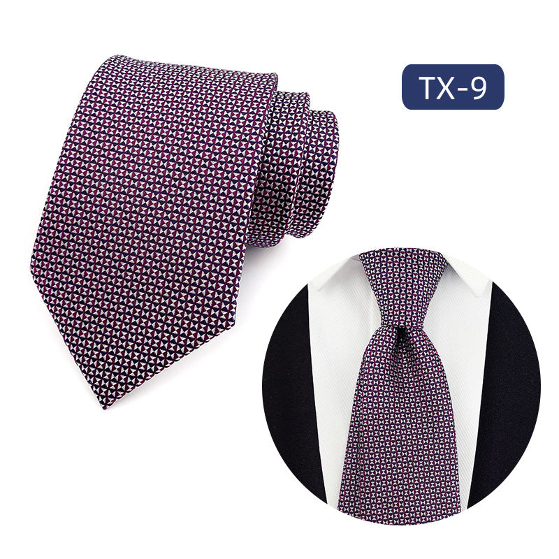 Hommes Jacquard Woven Astuce casual