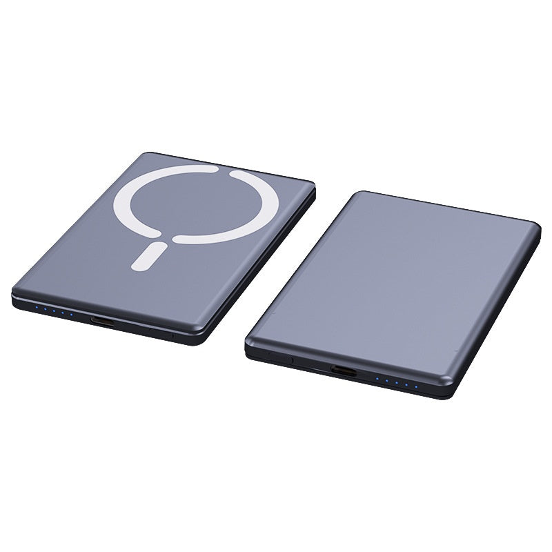 Ultra-Thin Magnetic Power Bank Mini Portable Ultra-Thin Power Bank