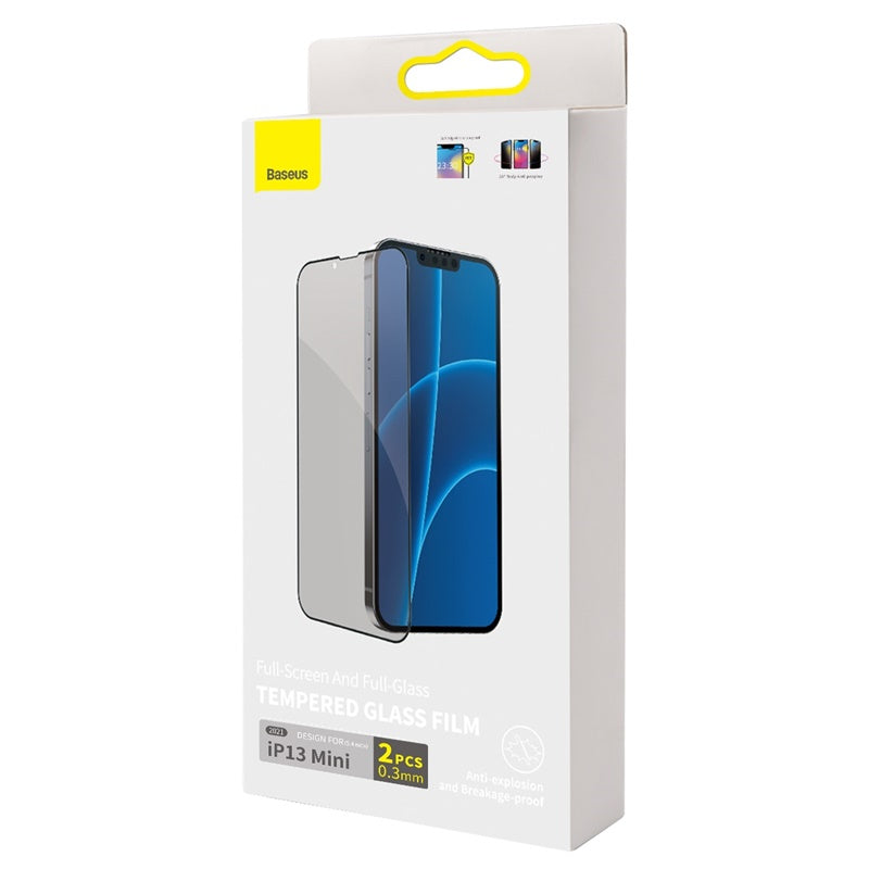 0.23mm Non-broken Edge Full Screen Curved Privacy Film trempé pour IP 5.4 Inch Modèle